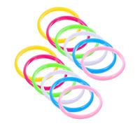 Kisangel 48 Pièces Bracelets Plastique Colorés pour Fêtes Anniversaire Accessoires pour Adultes Design Sucré et Mopour Créations de Bijoux Diy