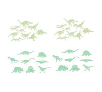 Kisangel 4ensemble Autocollants Muraux Phosphorescents Dinosaure Pour Chambre Garçon Fille Décoration Créative Et Lumineuse Stickers Fluorescents Pour Mur Intérieur Ambiance Joyeuse Et Orig