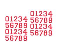 Kisangel 4ensembles Autocollants Numériques Auto-adhésifs Pour T-shirts De Kits De Décalcomanies De Football Chiffres Pour Personnalisation Et Réparation De Vêtements