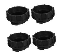 Kisangel 4pièces Bouchon De Vidange pour Bac à Compost Lot de Plastique pour Poubelles Extérieures Bouchon De Remplacement pour Gestion des Déchets