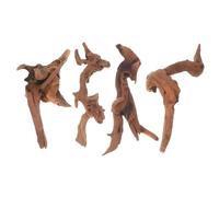 Kisangel 4pièces Bûches Décoratives Bois Flotté pour Aquarium Eau Douce Ornements Accessoires De Grotte Et Cachette pour Habitat Aquatique