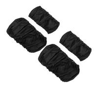 Kisangel 4pièces Housses De Roue De Poussette Imperméables Protège-roues Résistants à Usure Pluie Lot Grandes Petites Avec Fermeture Auto-agrippante Pour Protection Extérieure Et Anti-po