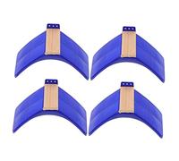 Kisangel 4pièces Support Pigeon Voyageur Bois Massif Et Plastique Perchoir Et Stable avec Design Pont Arche Lot de Accessoires pour Oiseaux Et Pigeons