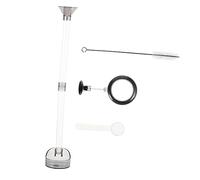 Kisangel 4pièces Tube Alimentation pour Poissons Et Crevettes Mangeoire Acrylique pour Aquarium Lot de Tubes Alimentation Pratiques