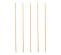 Kisangel 5 Pièces Mini Bois Moulures Décoratives pour Maison de Poupée Baguettes Murales Lisses pour Modélisme DIY Accessoires de Bordure Élégants et Durables