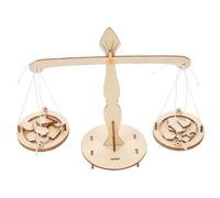 Kisangel 5 Pièces Modèle de Balance à Assembler pour Garçon Fille Éducatif pour Projets Stem et Expériences Scientifiques