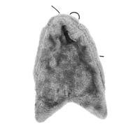 Kisangel 5 Pièces Nid D'oiseau Nid Suspendu pour Oiseau Cabane pour Perroquets Chauffe-Oiseaux Lit Suspendu Cage à Oiseaux Jouets Conures Cabane à Oiseaux De Compagnie Grey Flanelle