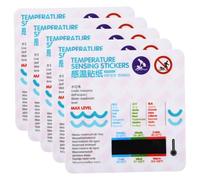 Kisangel 5 Pièces Sticker de Température pour Bébés Autocollants Étanches de de Température de Bain avec Affichage LCD Thermomètre pour Aquariums et de Bain