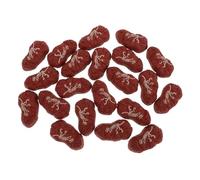 Kisangel 50 Pièces Mini Fossiles de Dinosaures Simulés Décorations pour Table de Sable Accessoires de Décor Unique pour Ambiance Artistique pour Bureaux et Événements