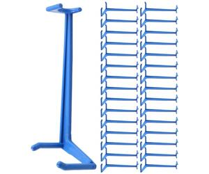 Kisangel 50pcs Écarteurs de Branches en PE pour Jardinage, Outils de Fixation et Modélisation des Branches de Plantes, Accessoires Bleus pour Jardiniers
