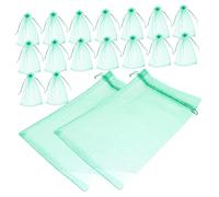 Kisangel 50pièces Sacs De Protection pour Fruits avec Cordon De Serrage pour Pommes Pêches Poires Et Autres Fruits pour Jardinage Agriculture Biologique