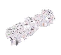 Kisangel 57 Cartes Mémoire d'Accords de Guitare pour Débutants Tableau d'Accords Portable Diagrammes Clairs Guide Pédagogique Pratique pour Cours et Pratique Musicale