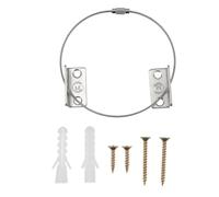 Kisangel 6 Ensembles Accessoires de matériel anti- preuve bouchon enfants connecteur de tiroir mural protecteur de bébé connecteur anti-inversion réparateur de garde-robe abdos