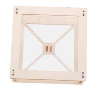 Kisangel 6 Ensembles DIY Hologram Projector Pyramid Display Stand for Smartphone Stem Science Toys Educational Family Interactive Learning Kit