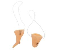 Kisangel 6 Ensembles Witch Costume Accessories With Elastic Band Nose And Chin For Halloween Carnival Party Cosplay Adults And