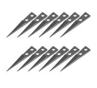 Kisangel 6 Paires Embouts Céramiques Pour Pince Précision Remplaçables Pointe Droite Non Conducteurs Pour Jardinage Laboratoire Soudure Applications Industrielles