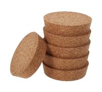 Kisangel 6 Pièces Bouchons Liège Naturel pour Bouteilles Couvercles Décoratifs pour Vases Hydroponiques Bouchons Réutilisables pour Plantation Eau Accessoires Élégants pour Décoration