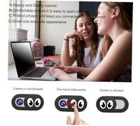 Kisangel 6 pièces Cache Webcam PC Portable Ultra Fin Protège Vie Privée et Sécurité Matériau Résistant Compact et Pratique pour Ordinateur Portable et Tablette