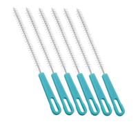 Kisangel 6 pièces Lotus Root Hole Brush avec Brosse Spirale Acier Inoxydable et Nettoyage Tube pour Biberons Pailles et Canalisations Brosse Suspendue Pratique