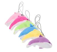 Kisangel 6 Pièces Pendentifs Miniatures de Ornements Suspendus Colorés pour Sac Porte Clés et Téléphone Décorations pour Adultes