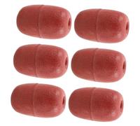 Kisangel 6 Pièces Rope Floats Oval Fishing Buoys UV Resistant Sealed Design High Buoyancy Water Floats for Aquaculture Netting and Sea Fishing Monitoring