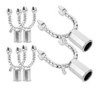 Kisangel 6 Pièces Support de Branches pour Plantes en Alliage D'aluminium | Usage Extérieur pour Jardins, Usage Répété, Aide au Soutien des Rameaux, Compatible Pommiers et Pruniers