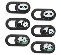 Kisangel 6 pièces Webcam Cover Slider Set Privacy Protection Accessories for Laptop Desktop Tablet with Adorable Pattern