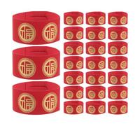 Kisangel 60 élastiques pour : enveloppes pour de banque - attaches en papier pour cadeaux de mariage et organisation de l'argent, pour banques, commerces de détail, supermarchés.