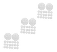 Kisangel 60 Pièces matériau de Filtre d'aquarium Filtre de réservoir de Tortue Boules de Filtre de Piscine Filtre pour Aquarium Filtre Aquarium balles filtrantes Portables Abdos Blanche