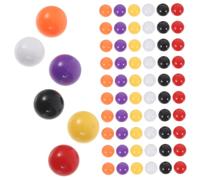 Kisangel 600 Pièces Billes Plastique Solides pour Jeu Chinois Boules Colorées pour Apprentissage Mathématique Comptage et Probabilité Jouets Éducatifs Multicolores pour Fête et Décoration