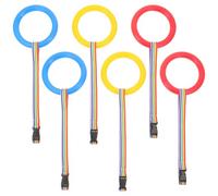 Kisangel 6pcs Corde De Marche Maternelle Ajustable Avec Anneaux Sécurité Pour Tout-Petits Sorties École Garderies Activités Extérieures Collectives