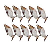 Kisangel 6pièces Lot De Ballons Forme De Poisson Ballons Aluminium Décoration Thème Pour Anniversaire Fête Thème