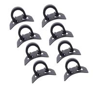 Kisangel 8 Ensembles Kit de Clips C Alliage pour Guidage Câble avec Base Adhésive Fixation pour Gaine Extérieure et Dérailleur Compatible VTT et Route