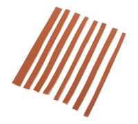Kisangel 8 pièces Genuine Leather Tennis Badminton Racket Weight Strips for Enhanced Grip Adjustable Pads for Improved Control and Stability