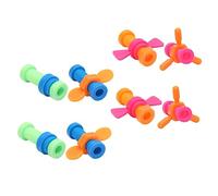 Kisangel 8 Pièces Jouets à vis rotatifs Jouets pour garçons Toy Artisanal Fidget remue Les Jouets Les Jouets d'enfants sensoriel Jouets à Relief de Pression Abdos Couleur Aléatoire