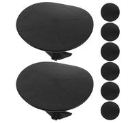 Kisangel 8 Pièces Lot de 8 Bouchons en Caoutchouc pour Égouts Municipaux, Joint D’Étanchéité Anti-Odeurs pour Canalisations D’Eaux Usées, Couvercle de Drain de Sol Résistant aux