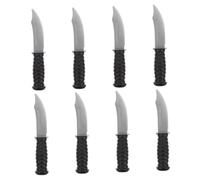 Kisangel 8 pièces Set de Cutters Plastique pour Garçon Fille Accessoires de Décoration Halloween Jeu de Rôle Pirate Sécurisé pour Festivals et Fêtes