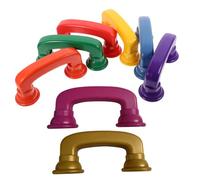 Kisangel 8 Téléphones Chuchotants en Abs Multicolores pour Tout-Petits, Éducatif en Plastique Stimulant Motricité Fine et Reconnaissance des Couleurs, Éveil Précoce et Développement