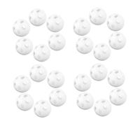 Kisangel 80pièces Hochets Pour Bébés Avec Inserts Balles Blanches Pour Hochets De Rechange Pour Et Jouets Garçon Fille