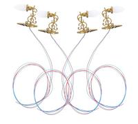 Kisangel 87 pour Maison de Poupée, Modèle D’Applique Murale Miniature Lumière Jaune Chaude, Accessoires Décoratifs pour Maquettes et Paysages