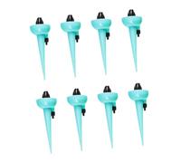 Kisangel 8pièces Goutteur Arrosage Automatique avec Vannes De Contrôle pour Plantes Dispositif Arrosage Goutte à Goutte Compatible avec Bouteilles Eau