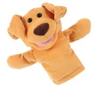 Kisangel à Main Animaux Éducative pour Décorative Chien Peluche pour Histoires et Jeux de Rôle pour Développer la Créativité et Les Liens Familiaux