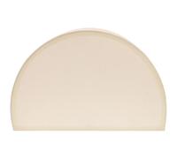 Kisangel Abat-Jour Demi-Lune en Tissu pour Lampe Intérieure Accessoire pour Lampadaire et Lampe de Bureau Abat-Jour Mural Style Rétro 1 Pièce Adaptable Douille E27 Salon et Chambre