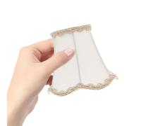 Kisangel Abat-Jour en Tissu Armature Métallique Résistante pour Lampe à Suspendre, Usage Intérieur Salon, Chambre et Bureau, Accessoire Lumineux Décoratif