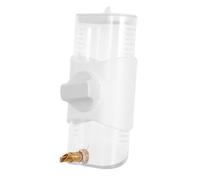 Kisangel Abreuvoir pour Oiseau Capacité Distributeur Eau Ajustable pour Cage Matériau et Sécurise Alimentation des Perroquets et Oiseaux Captivité