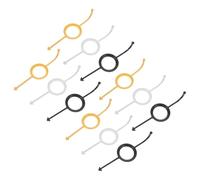 Kisangel Accessoire Billard 12pcs en Plastique pour Entraînement Mémoire Musculaire, Ajustement, pour Entraînement et Loisir des Joueurs Novices et Expérimentés