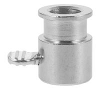 Kisangel Accessoire De Fixation Boulon De Broche à Rôtisserie pour Barbecue à Gaz, Pièce De Support Équilibré pour Tourne-Broche, Acier Chrome, Maintien Stable Et Rotation Fluide