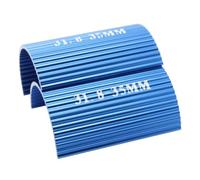 Kisangel Adaptateur De Guidon Cale Stable Et Facile À Assembler en Alliage D'Aluminium Pièces Argenté Convertisseur De Diamètre, À Mm, Accessoire Vélo pour Rehausse Guidon VTT