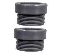 Kisangel Adaptateur Stabilisateur De Parasol 2 Pièces Manchon Robuste Ancrage Universel Anti-Basculement pour Parasol De Piscine Accessoire De Piscine Résistant Aux Intempéries pour