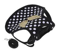 Kisangel Adorable Poulet Et Cape Chaud Et Élégant Gilet Taille Réglable pour Oiseaux De Compagnie Veste Poule Tenue Coq Et Laisse